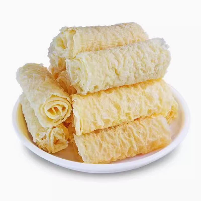 ฟองเต้าหู้ม้วนทอดบรรจุภัณฑ์สูญญากาศส่งออกพิเศษหม้อไฟวัตถุดิบทองม้วน รูปที่ 9