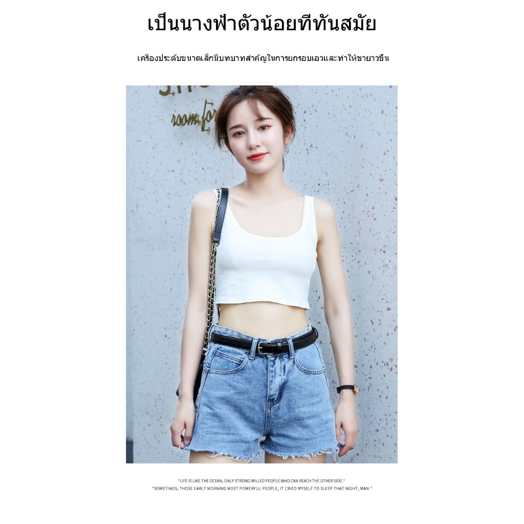 เข็มขัดผู้หญิง หนังจำลอง เรียบง่าย ทันสมัย ​​ใช้งานได้หลากหลาย ไฮเอนด์ นักเรียนนักศึกษา รูปที่ 2