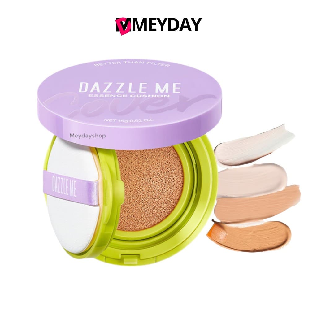 คุชชั่นเอสเซนซ์ แดซเซิล มี DAZZLE ME Better than Filter Maxnificent Essence Cushion รองพื้นทาหน้า 15 กรัม รูปที่ 1