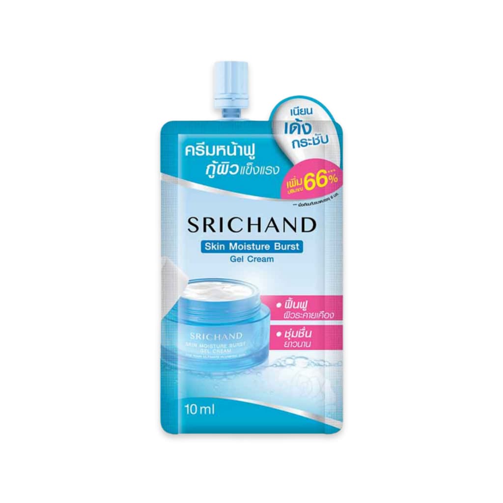 * * Srichand ศรีจันทร์ ครีมซอง มอยสเจอร์เบิร์ส ครีมน้ำตบ เอสเซนส์ กันแดด ซุปเปอร์ซี ไทม์เลส รูปที่ 4
