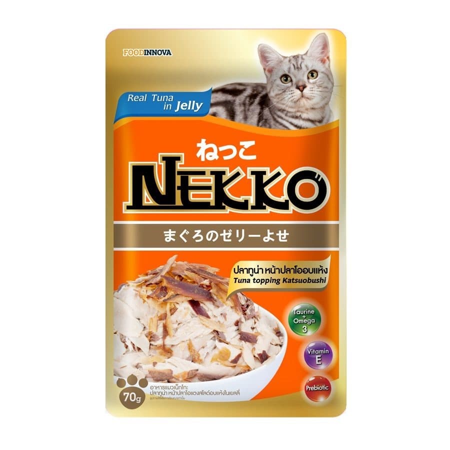 Nekko เน็กโกะ อาหารเปียกแมว 70g รูปที่ 5