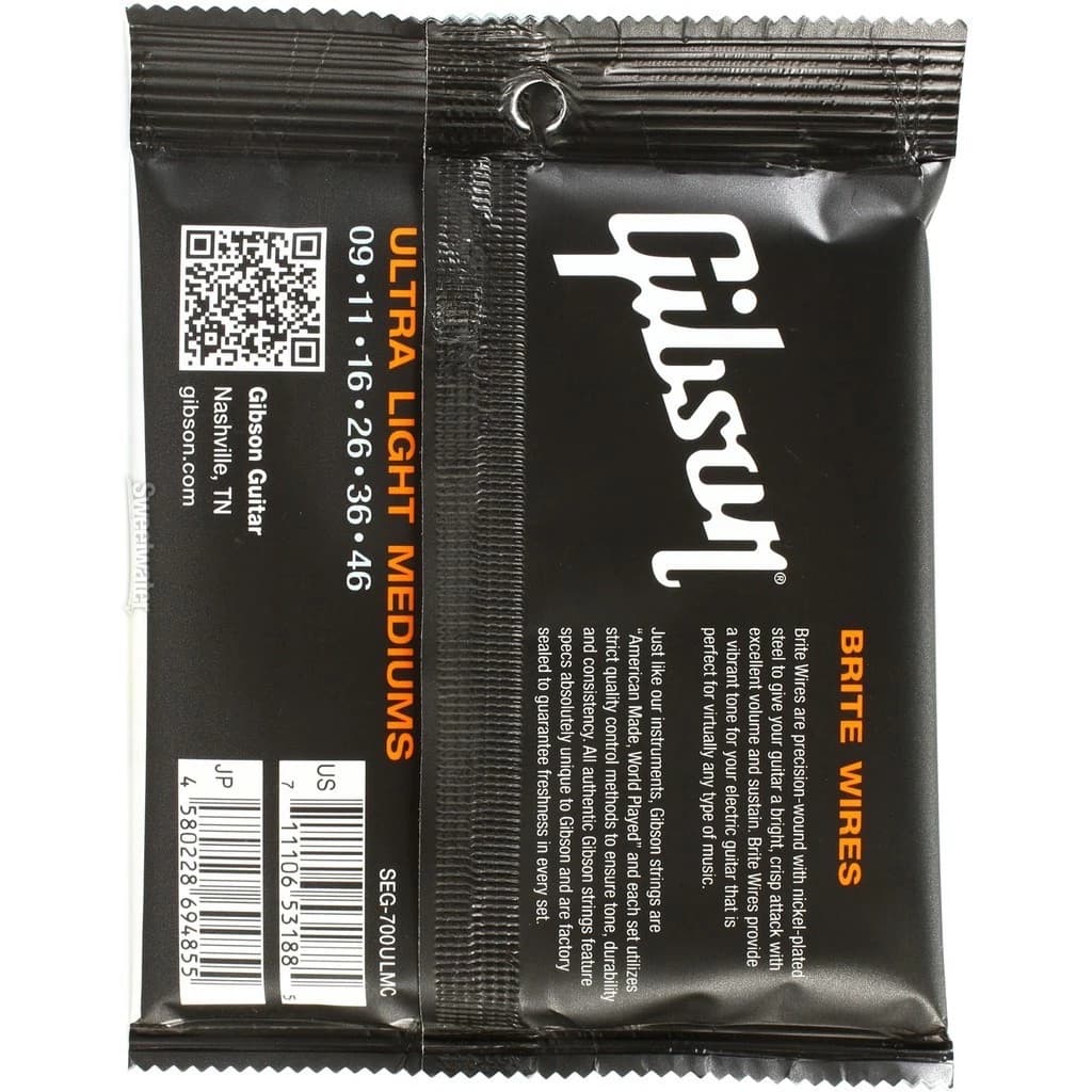 GIBSON 9/42 สายกีตาร์ไฟฟ้า 1 ชุด 6 สตริง คุณภาพดี รูปที่ 7
