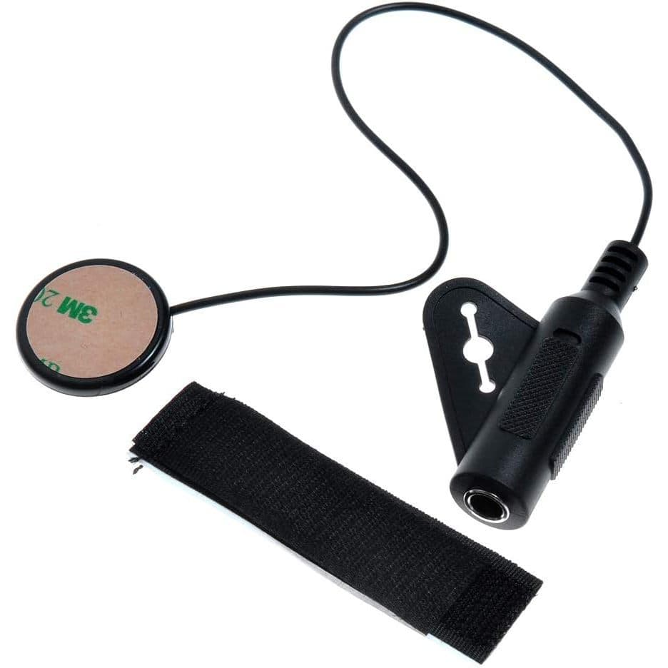 ปิ๊กอัพกีตาร์ Professional Piezo Contact ไมโครโฟน Pickup อุปกรณ์เสริมสำหรับกีตาร์ ปิ๊กอัพกีตาร์โปร่ง รูปที่ 4