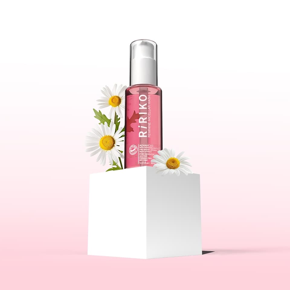 Ririko Faminine Wash - 30 ML ผลิตภัณฑ์ทำความสะอาดจุดซ่อนเร้นผู้หญิง ที่ล้างน้องสาว รูปที่ 3