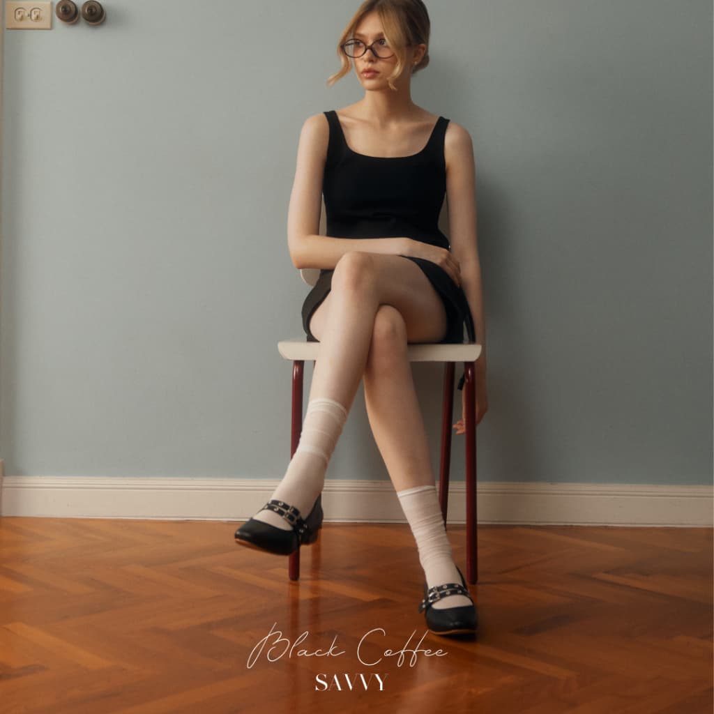 Savvy.bkk รุ่น Marry's Breakfast รองเท้า Ballet Marry Jane สุดนุ่ม รองเท้าผู้หญิง รูปที่ 5