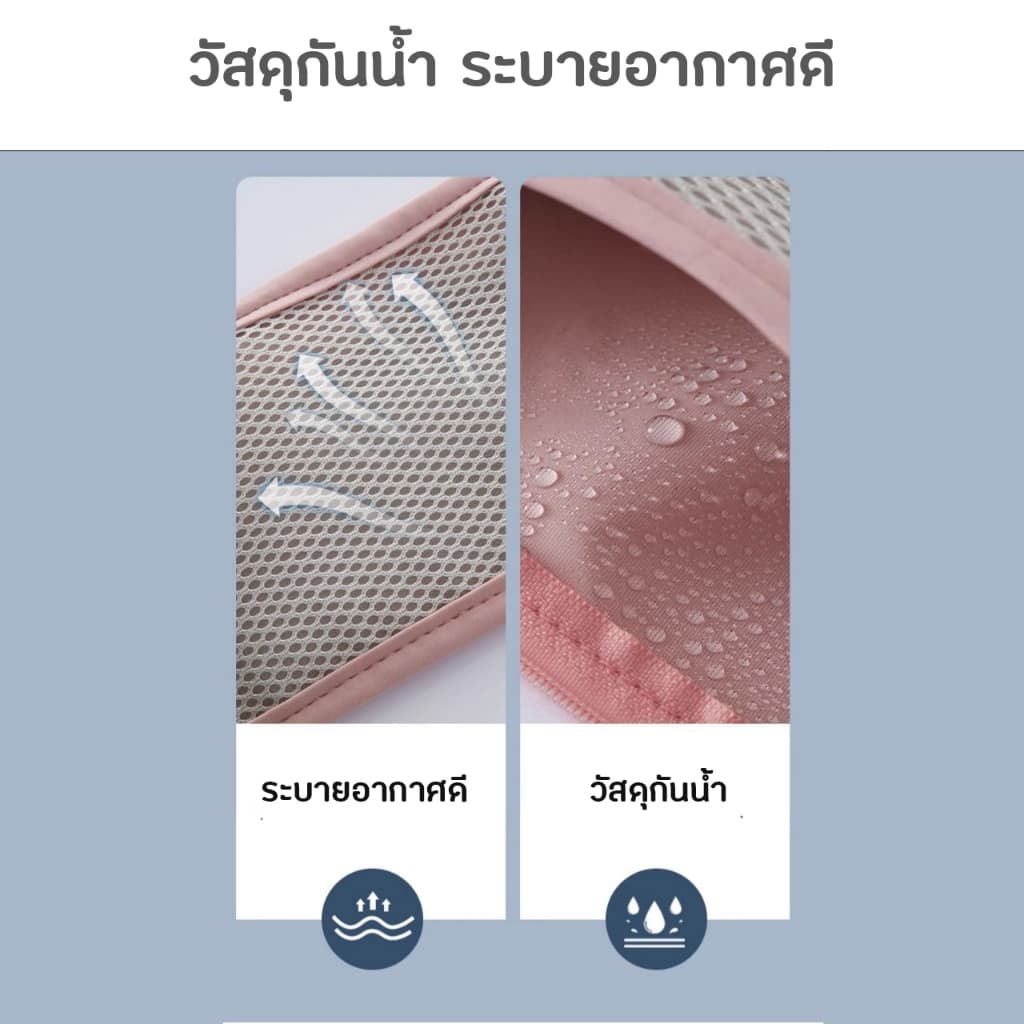 กระเป๋าวิ่ง กระเป๋าคาดเอว ออกกำลังกาย วัสดุผ้าอย่างดี กันน้ำ มีแถบสะท้อนแสง ช่องเก็บของใหญ่ ใส่โทรศัพท์ รูปที่ 7