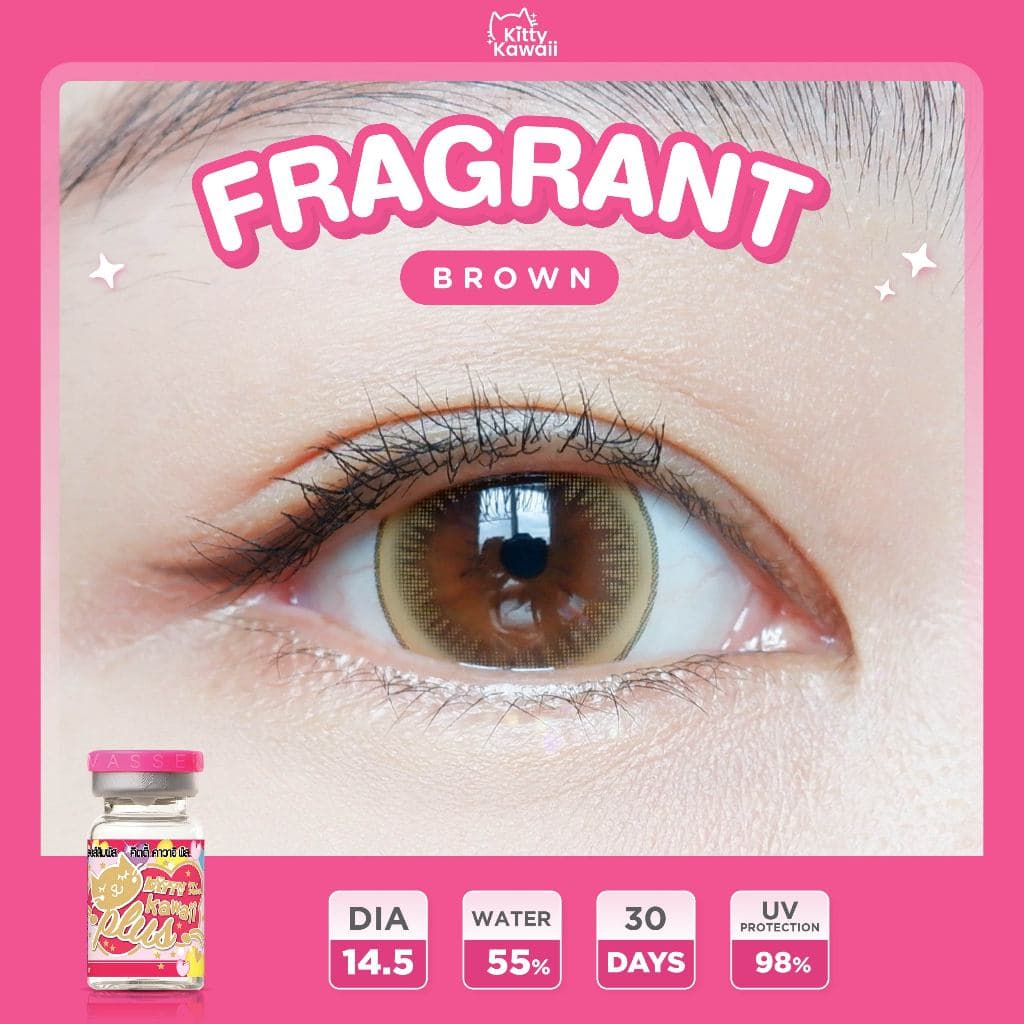 Kitty Kawaii Contact Lens : Fragrant - คอนแทคเลนส์รายเดือนคิตตี้ คาวาอิ พัส รูปที่ 5