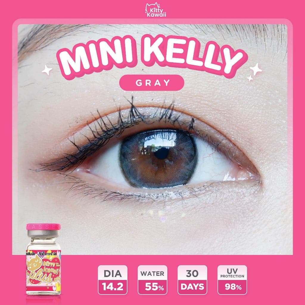 Kitty Kawaii Contact Lens : Mini Kelly - คอนแทคเลนส์รายเดือนคิตตี้ คาวาอิ พัส รูปที่ 5