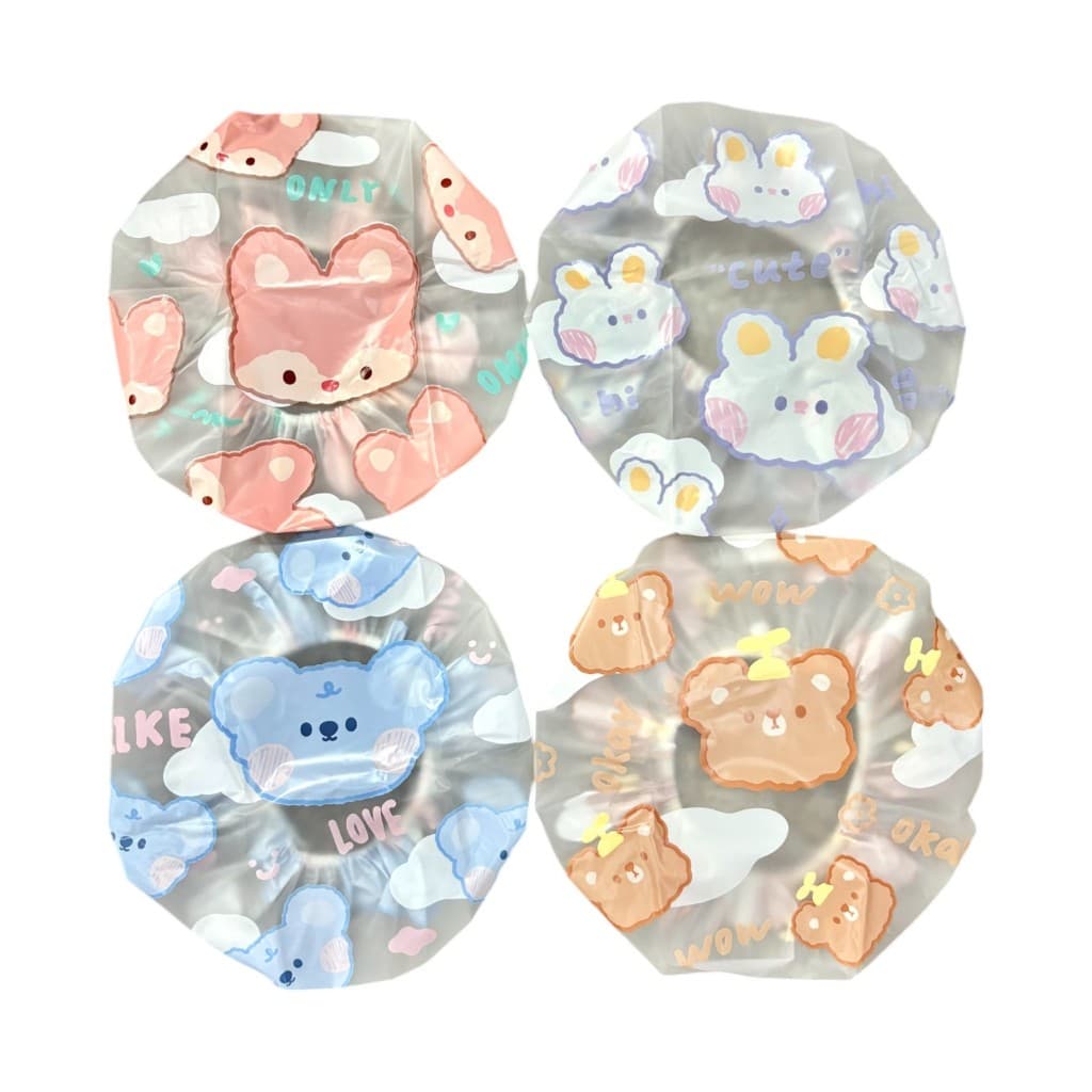 Shower Cap หมวกคลุมผมอาบน้ำ หมวกอาบน้ำ กันน้ำ 49651004 รูปที่ 2