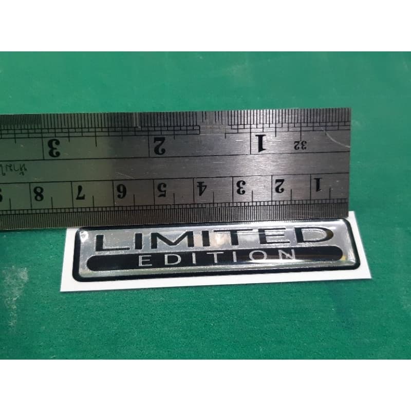 สติ๊กเกอร์แต่งรถ ลิมิเต็ด งานเรซิ่น 3D #LIMITED #EDITION รูปที่ 4