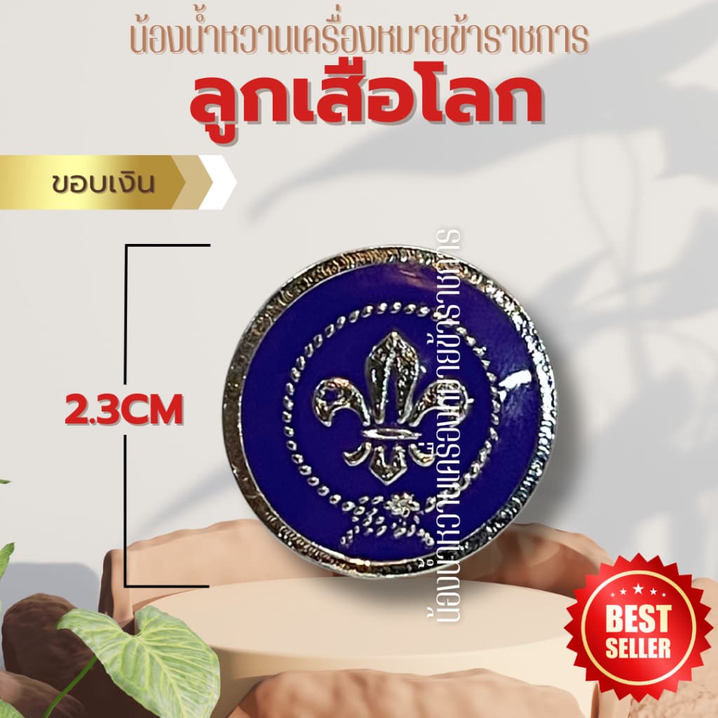 เข็มลูกเสือโลก เข็มผู้กำกับ รองผู้กำกับลูกเสือ เข็มลูกเสือโลก ตราลูกเสือโลก รูปที่ 7
