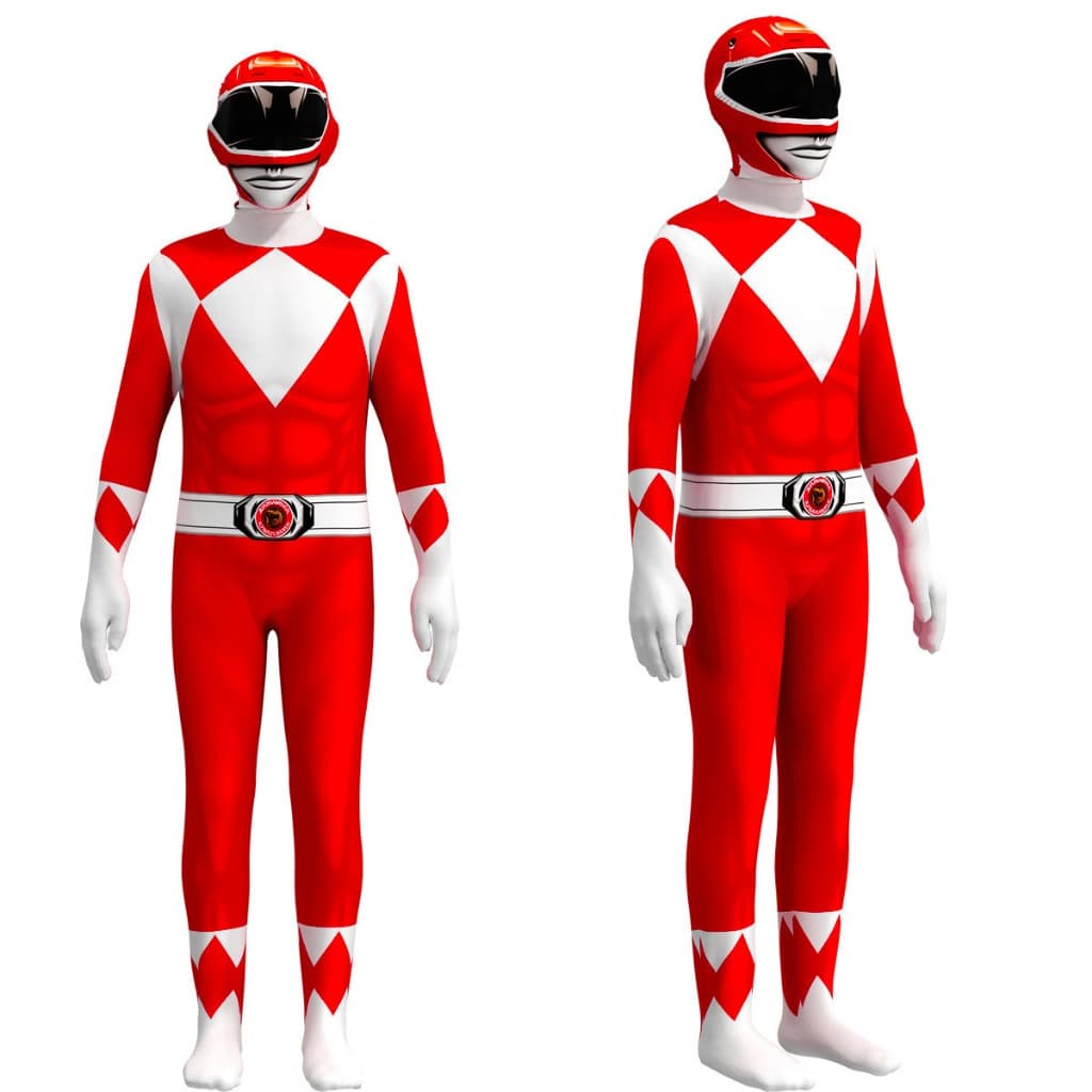 ชุดพาวเวอร์เรนเจอร์ส มนุษย์ไฟฟ้า 6 สี จาก กทม. รูปที่ 2