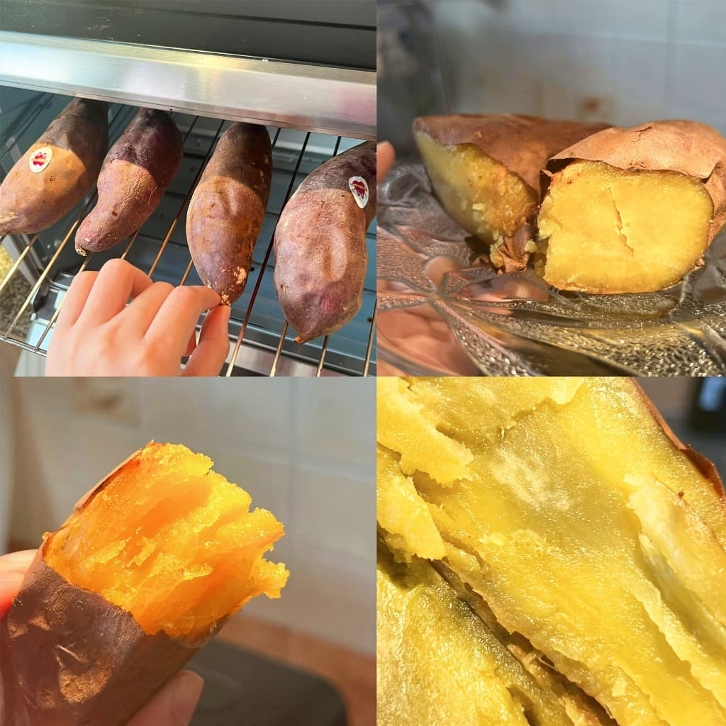 Oishi-Fresh ขายดีอันดับ1 มันหวานญี่ปุ่น Sweet potato เบนิฮารุกะ เนื้อเหลือง หอมหวาน อร่อย 1 กก.สินค้าเคลมได้ 1-2 วัน รูปที่ 6