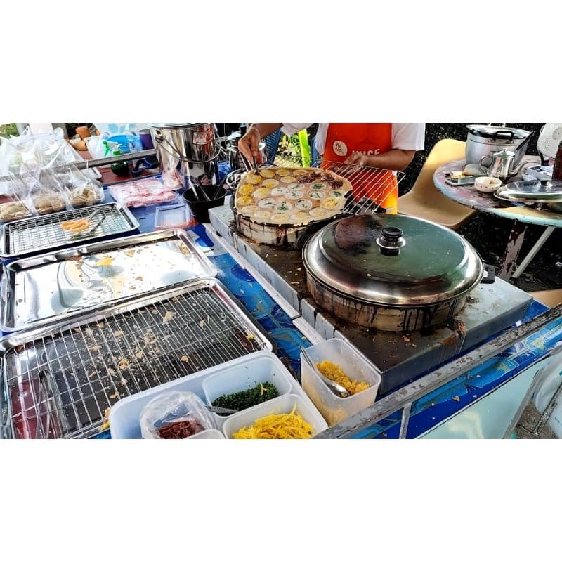 เซ็ตกระทะขนมครกพร้อมเตา 2 หัว ฟรี!! แผ่นกระจายความร้อน กระทะขนมครกพร้อมฝา​แสตนเลส​ ชุดพร้อมขาย​ รูปที่ 7