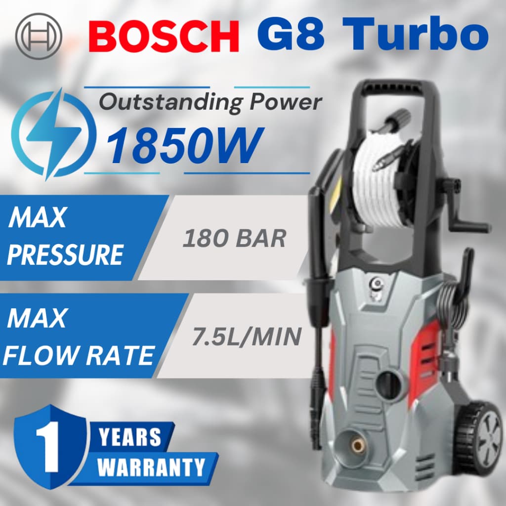 รับประกัน 10 ปีเครื่องฉีดน้ํา ใหม่ G7/G8/G9 Turbo เครื่องฉีดน้ําแรงดันสูง เครื่องฉีดน้ำแรงดันสูง รูปที่ 1