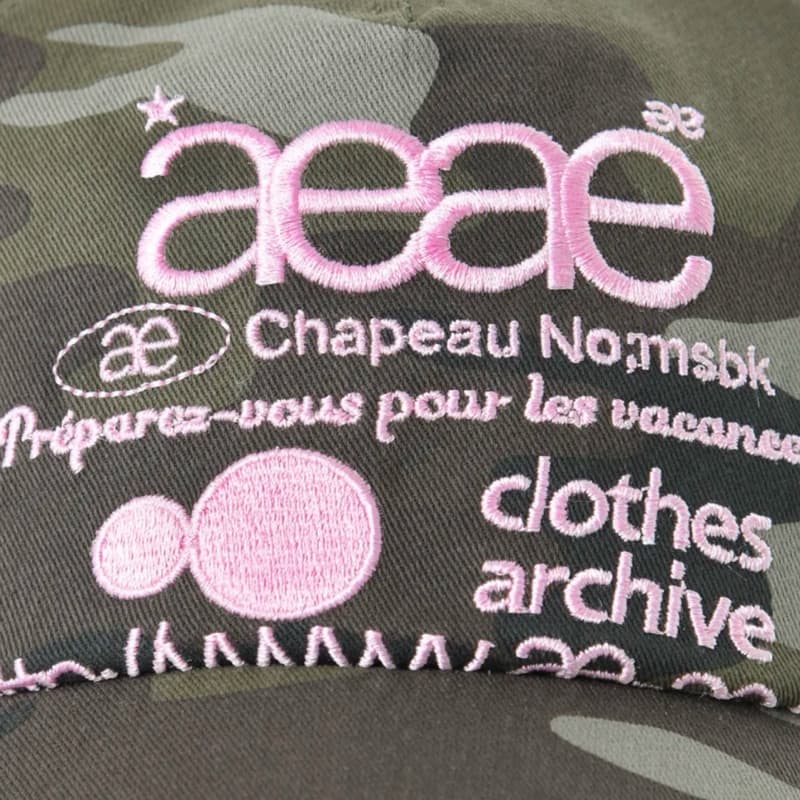 หมวก AEAE WEB LOGO 5 PANNEL / WEB LOGO TWO TONE BALL CAP / WEB LOGO LEOPARD CAP รูปที่ 4