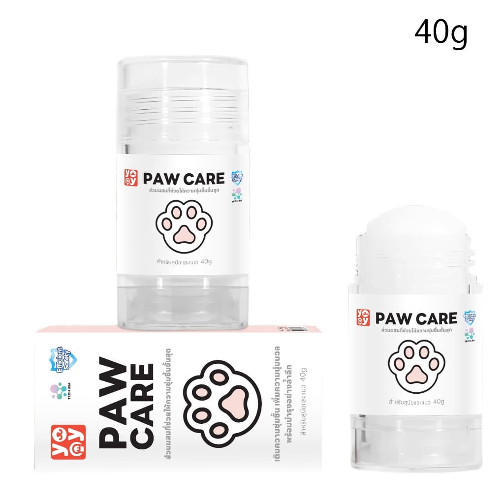 yoyopet : Paw Care บาล์มบำรุงอุ้งเท้า จมูก ลดการเเห้งกร้าน สำหรับสุนัขและแมว ครีมทาเท้า แมว หมา รูปที่ 8
