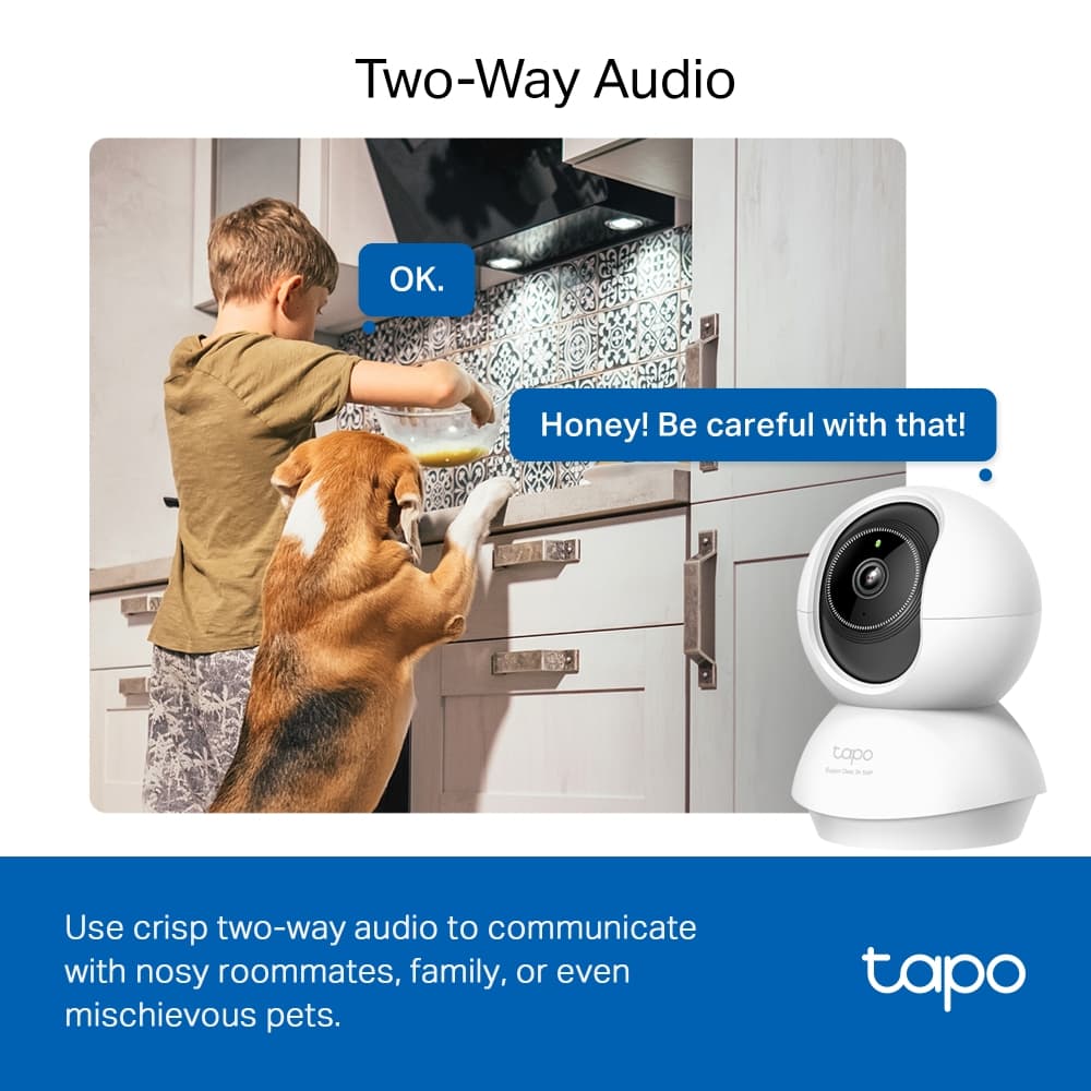 TP-LINK TAPO C230 คมชัดเป็นพิเศษความละเอียด เทคโนโลยี AI-ของแท้ 2 ปี รูปที่ 6