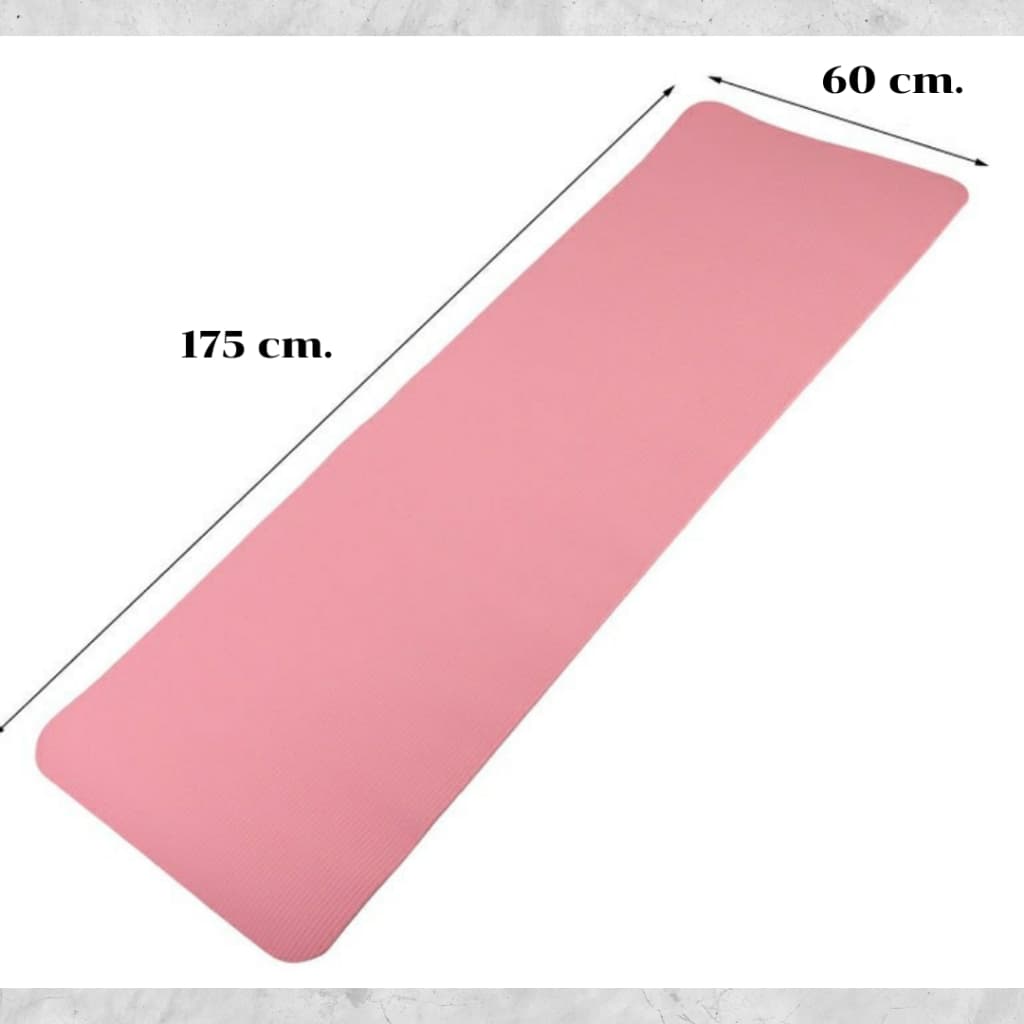 ยางสังเคราะห์ NBR เสื่อโยคะ หนาพิเศษ 8 มม. ปลอดภัย เป็นมิตรต่อสิ่งแวดล้อม Yoga mat รูปที่ 2