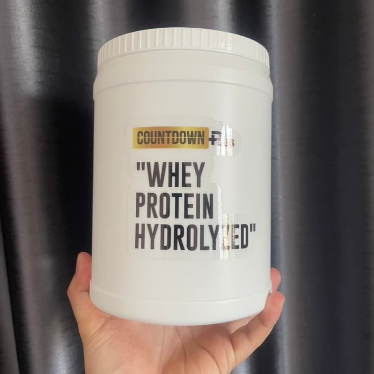 COUNTDOWN PLUS Bottle Whey Protein กระปุกใส่เวย์โปรตีน 1kg. เนื้อหนา ทนทาน คุณภาพดี ได้มาตรฐาน รูปที่ 3