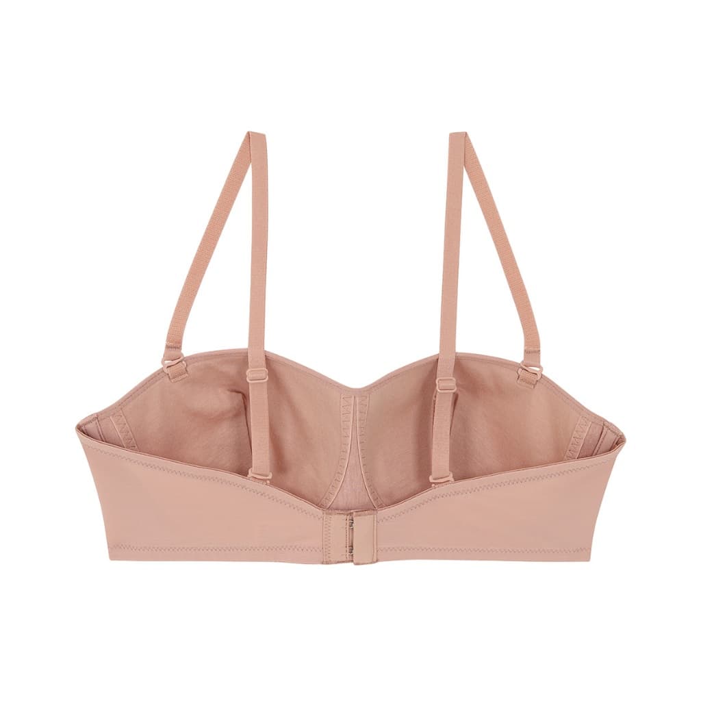 Wacoal Surprise Wireless Top Bra เสื้อชั้นในไร้โครง เกาะอก/สลับสายบ่า รุ่น WB9V09 สีเนื้ออมชมพู รูปที่ 4