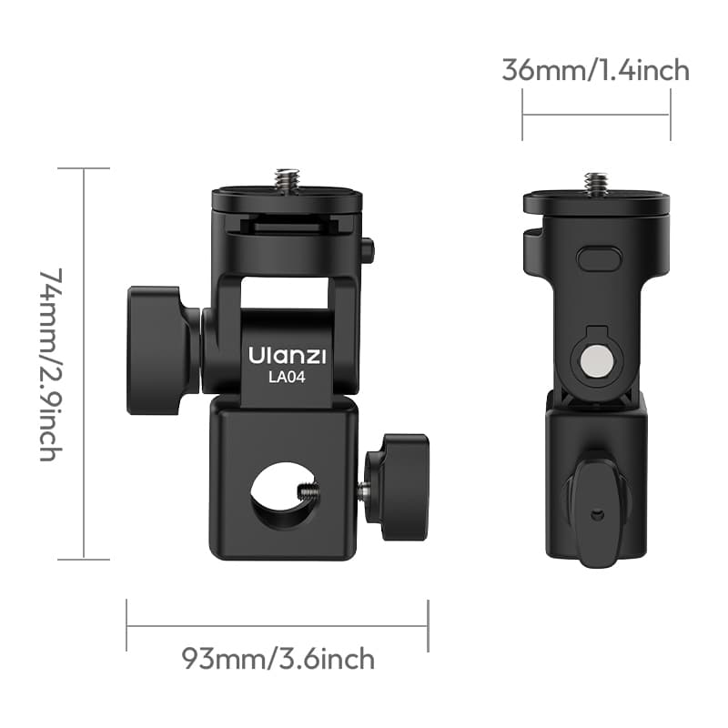 Ulanzi LA04 Light Stand Adapter อะแดปเตอร์ ต่อขาตั้งไฟ ไฟสตูดิโอ กล้อง DSLR Mirrorless แฟลช รูปที่ 8