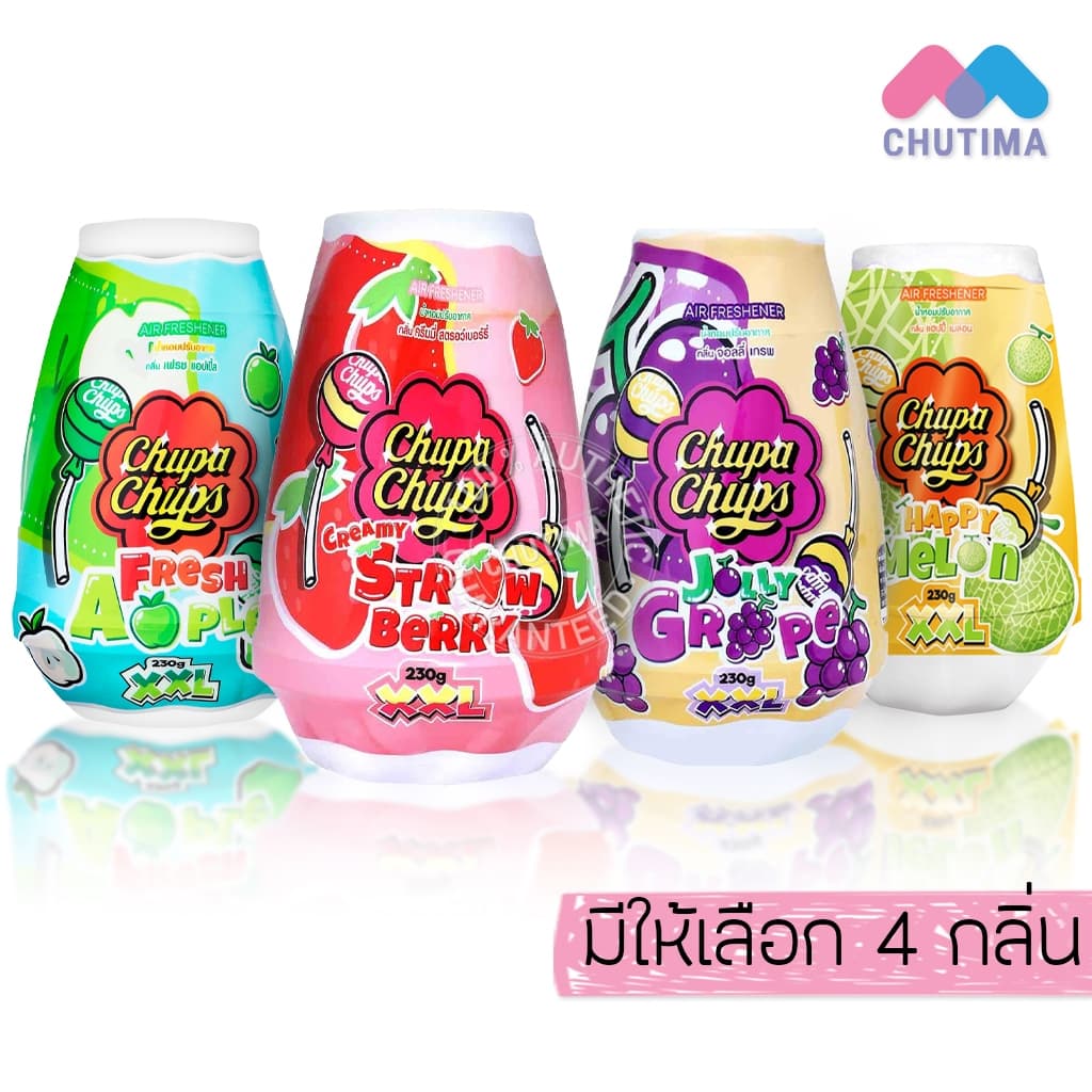 จูปา จุ๊ปส์ น้ำหอมปรับอากาศ กลิ่นผลไม้ Chupa Chups Solid Air Freshener 230 g. รูปที่ 1
