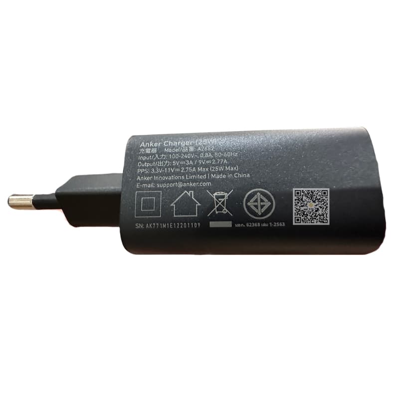 Anker 25W USB-C Charger Super Fast Charging 25W For Samsung Galaxy S26/S25 ชาร์จเร็ว iPhone 17/16/15 A2652 รูปที่ 5