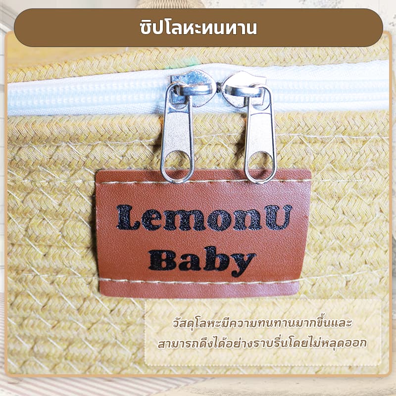 กระเป๋าคุณแม่ กระเป๋าเก็บผ้าอ้อมเด็ก กระเป๋าใส่ผ้าอ้อมเด็ก แบบพกพา สําหรับคุณแม่ พาร์ทิชันด้านในของถุงสามารถถอดแยกก รูปที่ 7