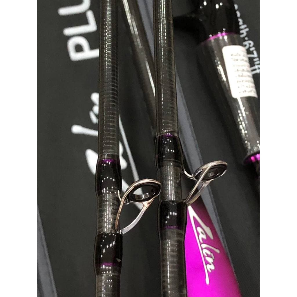 คันตีเหยื่อปลอม Lalin Plus ขนาด6.7ฟุต 2ท่อน เป็นคันกราไฟท์แท้ มี 2เวทให้เลือก 8-17LB. และ 10-20LB รูปที่ 4