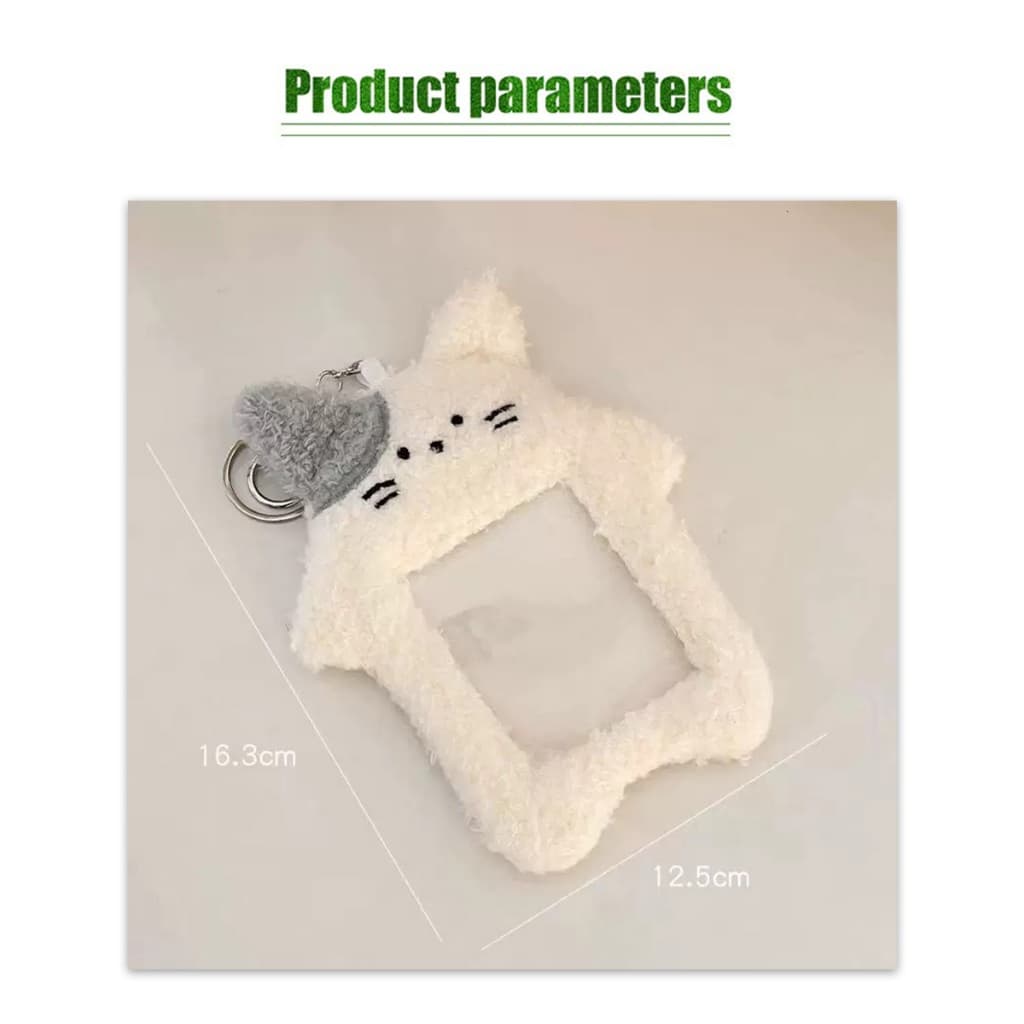 Kuromi ที่ใส่โฟโต้การ์ด photocard holder sanrio พร้อมวงพวงกุญแจ เฟรมการ์ด ลายการ์ตูน รูปที่ 2