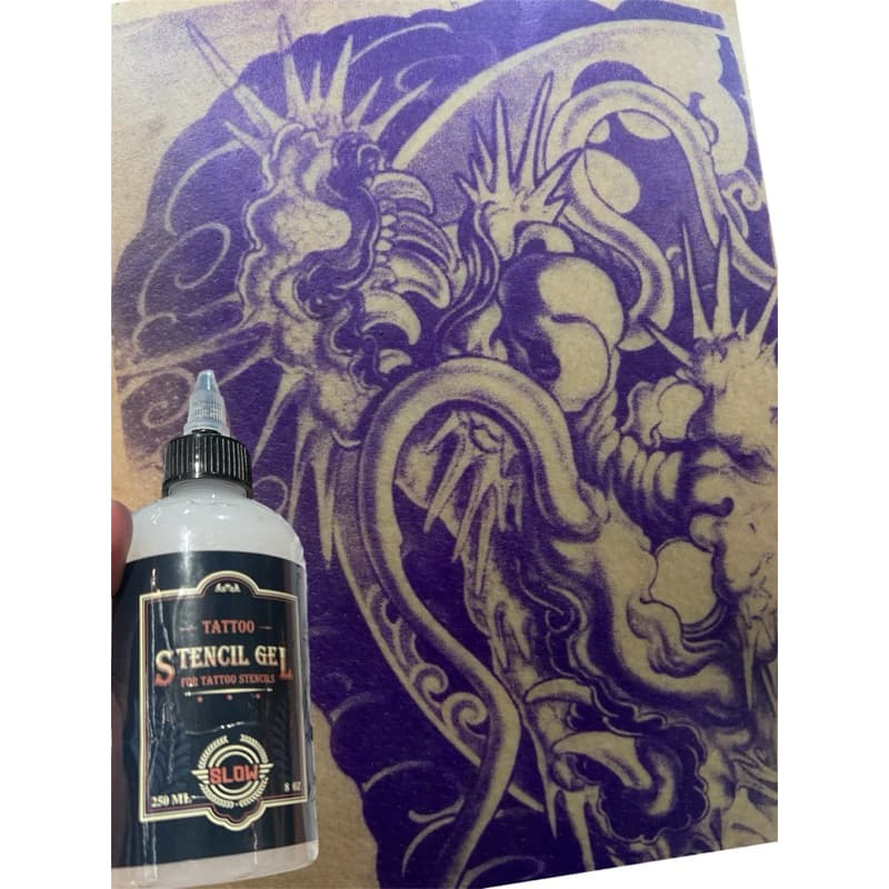 SLOW TATTOO STENCIL PAPER กระดาษลอกลายใช้กับเครื่องลอกลาย รูปที่ 3