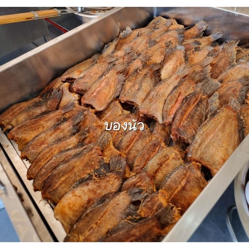 ปลาร้าปลาสลิดทอดสุกOtop 5ดาว บองนัว แม่ส่าห์สุก สเตอริไรส์ พร้อมทานขนาด 80g. หอม อร่อย ขายดี มีอย. รูปที่ 7