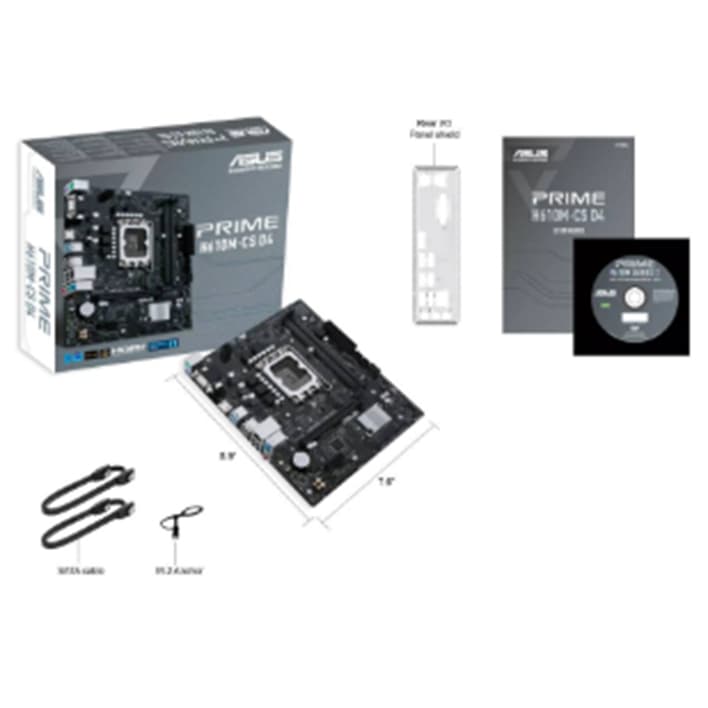 เมนบอร์ด ASUS Prime H610M-CS DDR4 -ของแท้ 3 ปี รูปที่ 6