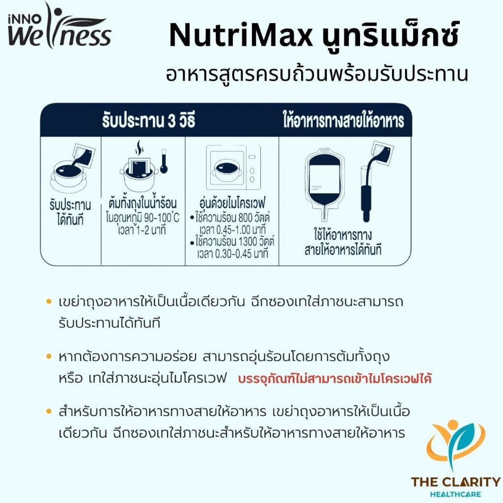 ชุด 4 กล่อง NutriMax นูทริแม็กซ์ยกกล่อง6ซอง สูตรครบถ้วนพร้อมรับประทาน ไม่มีนมวัว เก็บเงินปลายทางได้ รูปที่ 4