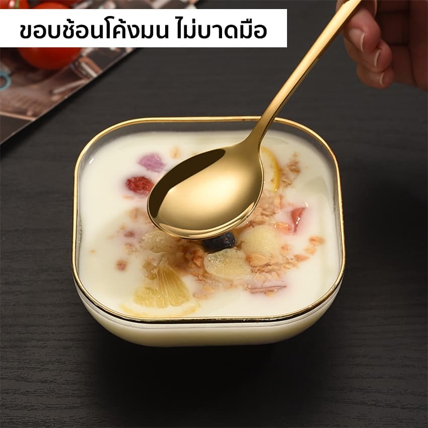 Marino Home ชุดช้อนส้อม ช้อนเกาหลี ส้อมเกาหลี No.Y2228 Y2229 รูปที่ 5