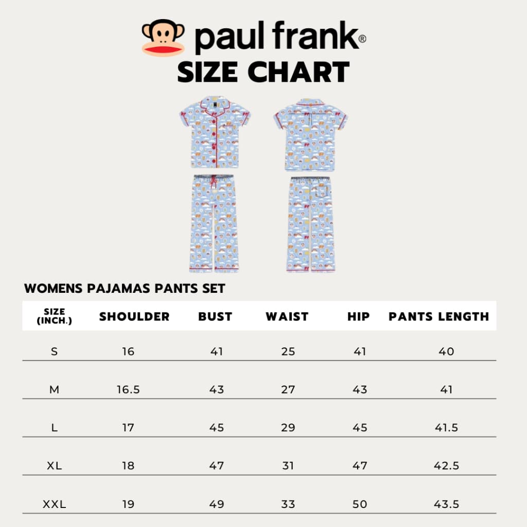 2025 PAUL FRANK ชุดนอนกางเกงขายาว COMIC CAPER สวมใส่สบายไม่ระคายผิว Unisex ใส่ได้ทั้งชายและหญิง สี Multicolor รูปที่ 4