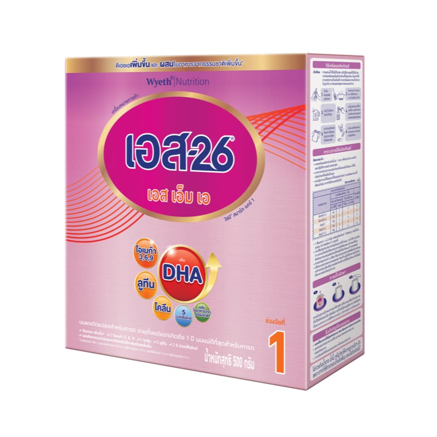 นมผง S-26® SMA Smart Care 1™ นมผง เอส-26 เอสเอ็มเอ สูตร 1 รูปที่ 5