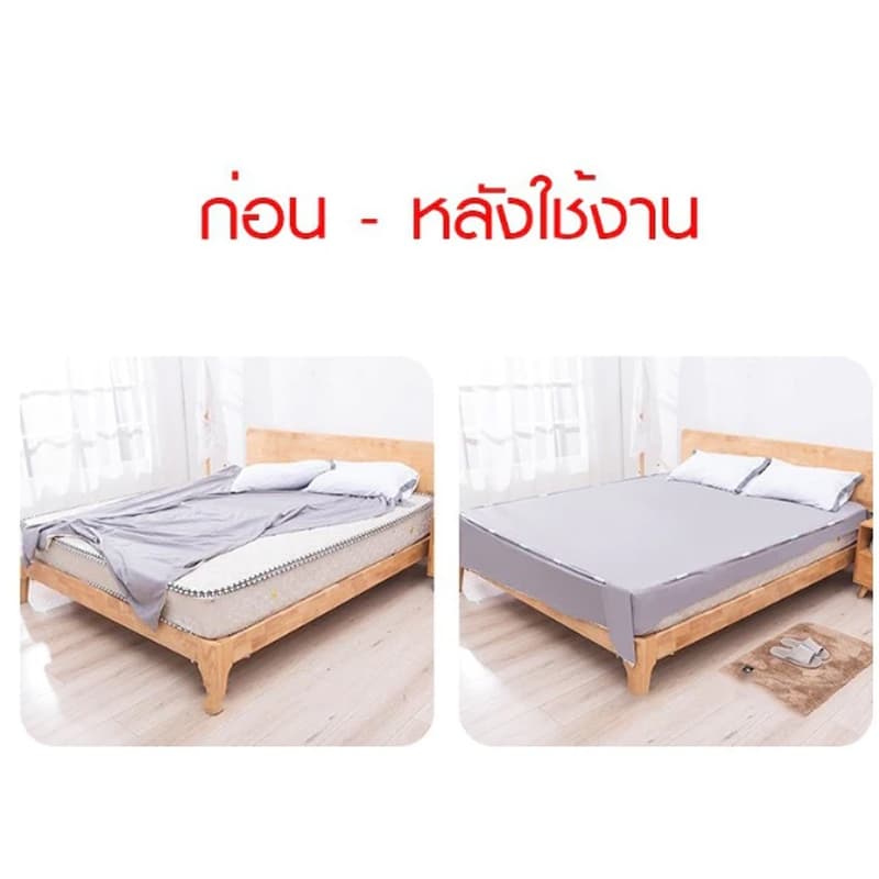 Bed Clip ยึดผ้าให้ตึงไม่ลืนหลุด สายรัดมุม 4 ชิ้น สำหรับผ้าปูที่นอน ผ้าคลุมเตียง คลุมโต๊ะ โซฟา รูปที่ 4