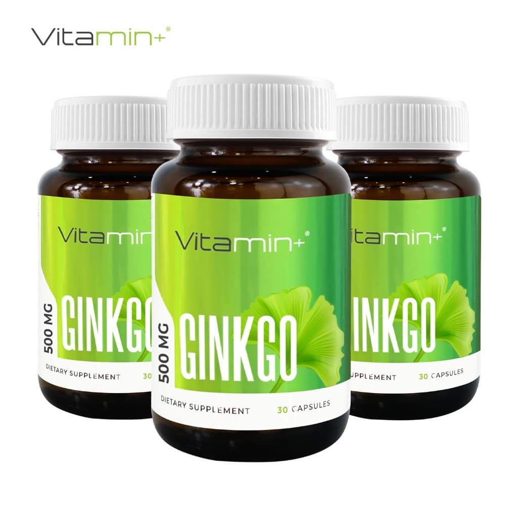 จิงโกะ วิตามินพลัส Ginkgo Vitamin plus จิงโกะพลัส วิตามินบีรวม Ginkgo plus Vitamin B Complex ใบจิงโกะสกัด รูปที่ 1