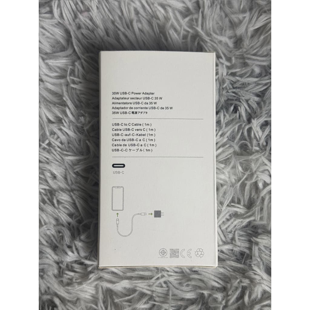 สายชาร์จ PD 35W ชุดชาร์จ type-c Fastcharge USB-C to USB-C สำหรับ iP7~16 สายชาร์จเร็ว+หัวชาร์จ สำ รูปที่ 8