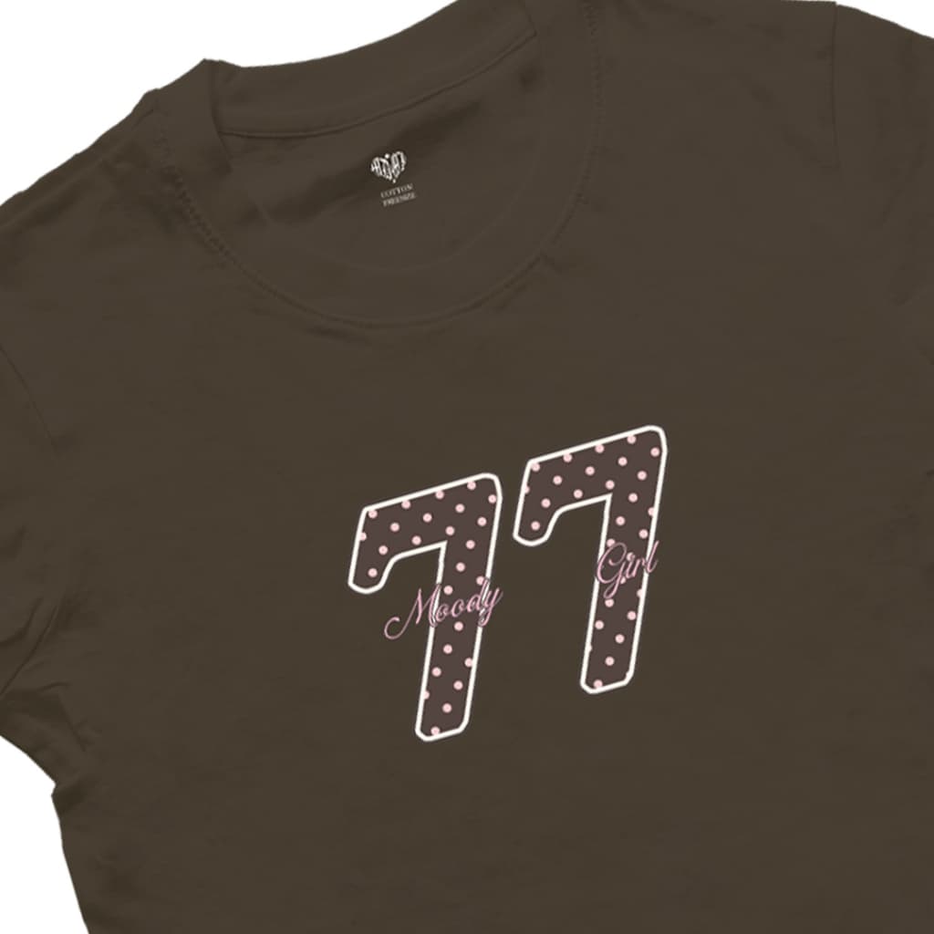 moodymolly เสื้อเบบี้ที เสื้อยืด Babytee 77 Polkadot BT รูปที่ 3
