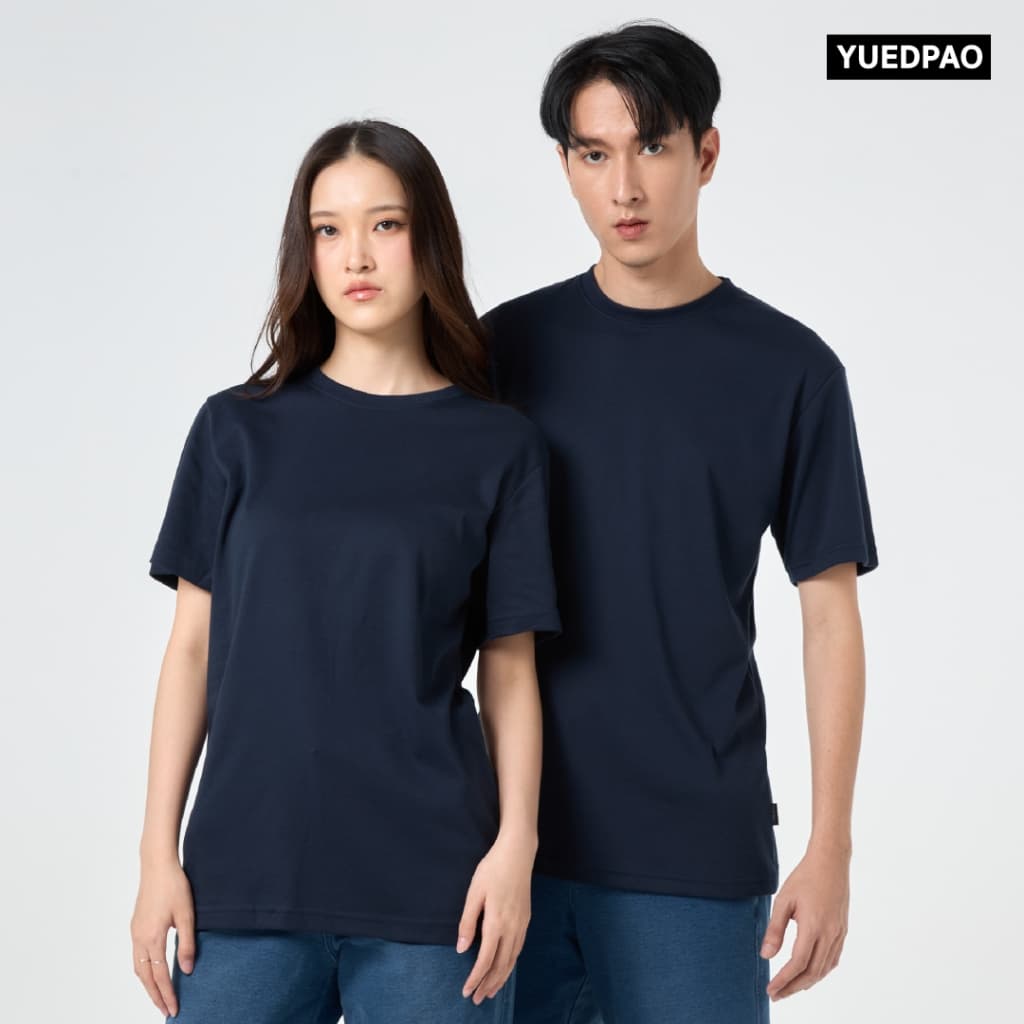 Yuedpao รุ่นโคตรนุ่ม นุ่มตั้งแต่กำเนิด ยืดแต่ไม่ย้วย ยับยากไม่ต้องรีด เสื้อยืดเปล่า เสื้อยืดคอกลม 16 สี รูปที่ 9