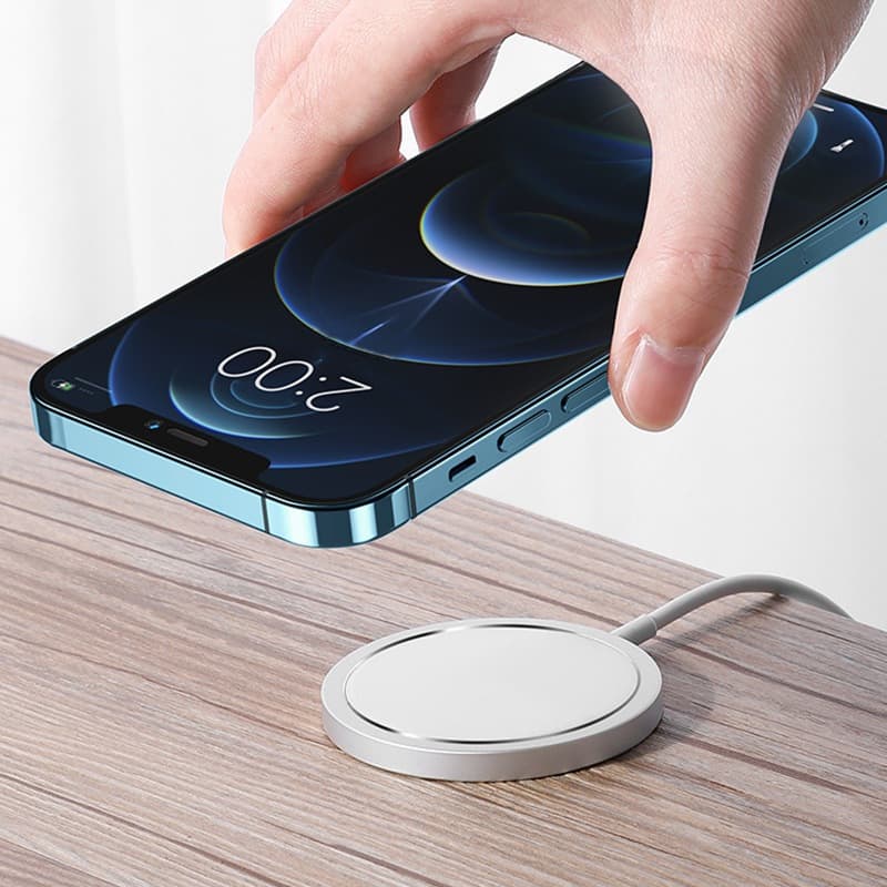 20w Magnetic Wireless ChargerสําหรับiPhone 16 15 14 13 12 11 Pro MAX Mini Type C Fastชาร์จสําหรับiPhone 8 Plus XR X XS M รูปที่ 5