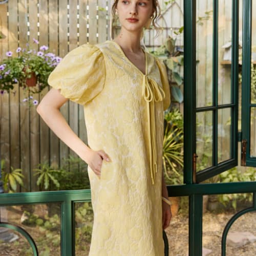 MAVE รุ่น Sun-kissed Dress สี Cream,Light yellow,Lilac รูปที่ 5