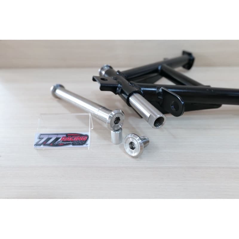 แกนขาตั้งคู่เลส ลายใหม่ V.2 รุ่นW-125iไฟเลี้ยวบังลม/s/r รูปที่ 2