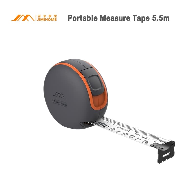 JIMIHOME ตลับเมตร สายวัด Portable Measure Tape สายวัดตัวแบบตลับพกพา ตลับเมตรเทปเหล็ก ความยาว 3.5 / 5.5m สำหรับวัดพื้นที่ รูปที่ 1