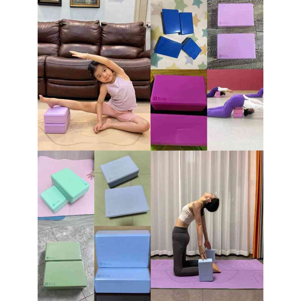 Angtop บล็อคโยคะ yoga block eva บล็อกโยคะสําหรับฝึกเล่นโยคะกันลื่น รูปที่ 9