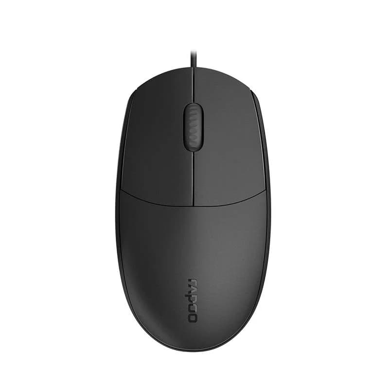 MOUSE RAPOO WIRED OPTICAL TYPE-C PORT ต่อแบบ USB Type C รูปทรงที่กระชับมือ รูปที่ 5