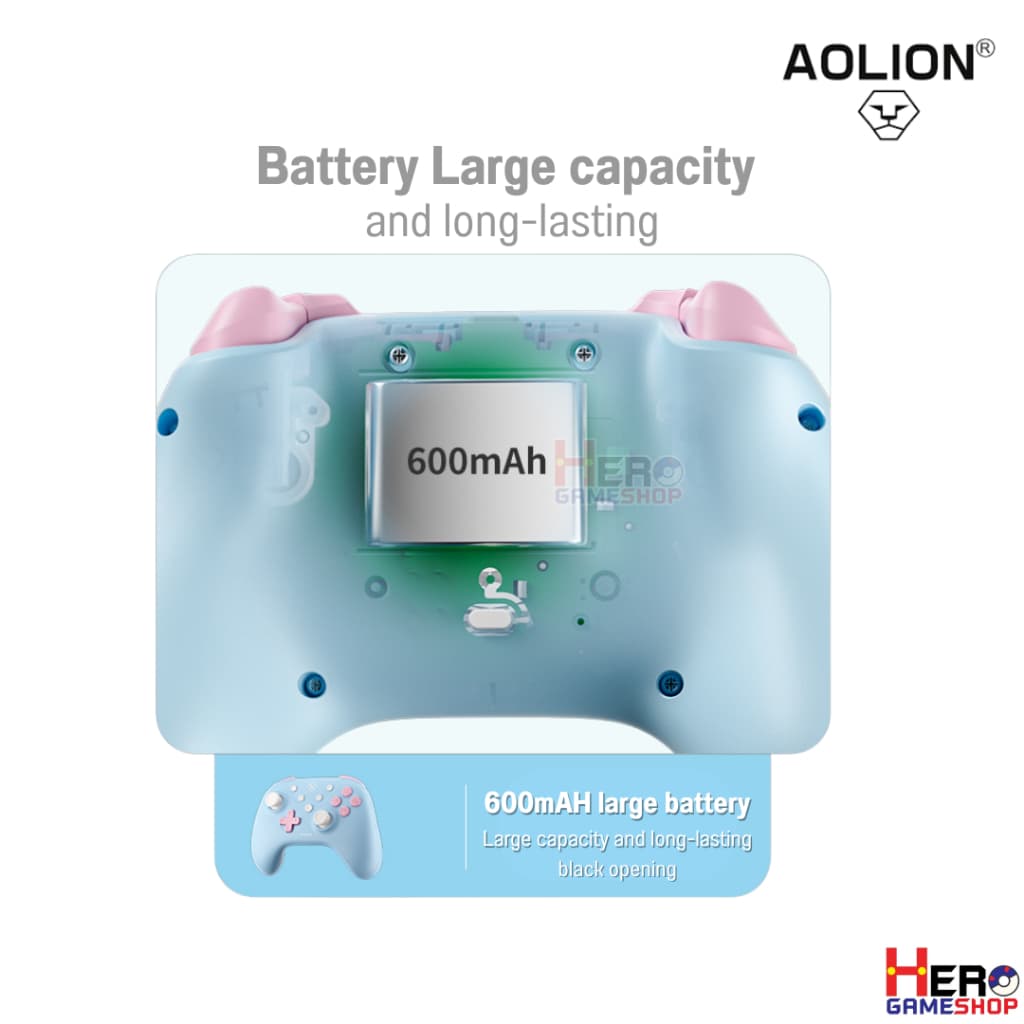 AOLION ROCOCOJoy pro รุ่นใหม่ ในไทย! Gyro, Hall Effect รองรับ Switch / PC / Mobile by Hero Gameshop รูปที่ 4